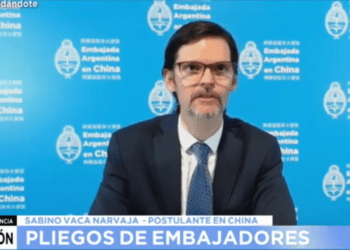 Sabino Vaca Narvaja expuso en la Comisión de Acuerdos del Senado