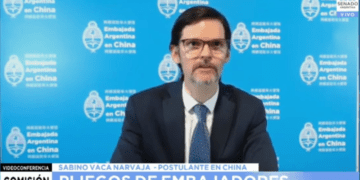 Sabino Vaca Narvaja expuso en la Comisión de Acuerdos del Senado