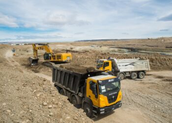 Avanzan las obras en las centrales hidroeléctricas de Santa Cruz