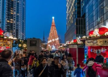 ¿Cómo festejaron la Navidad en China?