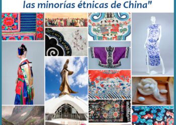 Exhibición de trajes típicos de China