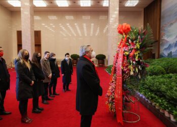 Continúa la agenda de Alberto Fernández en China