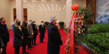 Continúa la agenda de Alberto Fernández en China