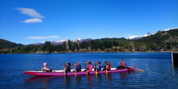 El Primer Festival de Bote Dragón se realizó en Bariloche