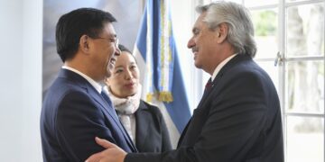 El CEO de la empresa china Gotion High Tech se reunió con Alberto Fernández