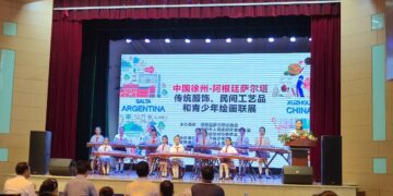 Salta inauguró una muestra en Xuzhou