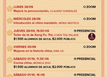 Se aproxima la Semana de la Cultura China