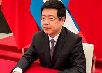 Zou Xiaoli brindó una conferencia de prensa