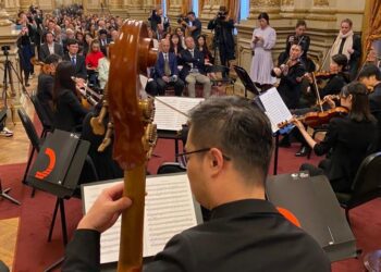 Músicos argentinos y chino realizaron un concierto en conjunto