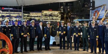 Una delegación de la Armada de China visitó la Argentina