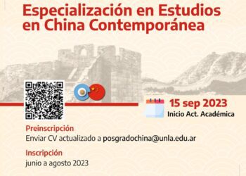 Especialización en Estudios en China Contemporánea