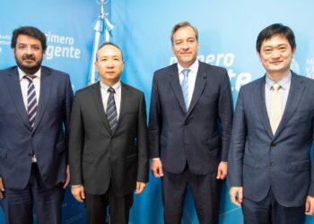 El ministro Soria se reunió con el nuevo embajador de China