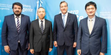 El ministro Soria se reunió con el nuevo embajador de China