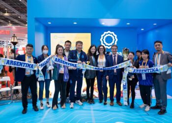 Inauguran el Pabellón argentino en la CIIE 2023