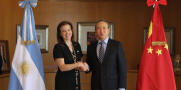 Mondino reafirmó “el principio de una sola China”