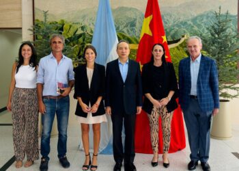 Entre Ríos expuso sus productos alimentarios al embajador de China