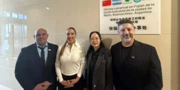 Un municipio de Buenos Aires abrió oficina comercial en China