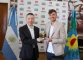 Morón recibió a empresarios de Fujian