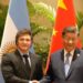 Milei descartó romper lazos comerciales con China
