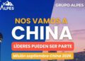Anuncian una nueva misión empresarial a China