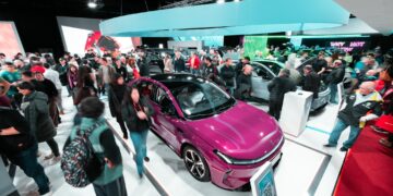Realizan una expo de autos chinos en Buenos Aires